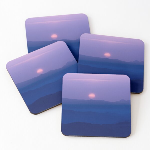 Item preview, Purple Mountain Sunset  designed and sold by newburyboutique.