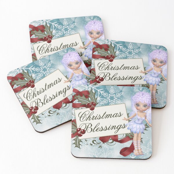Item preview, Christmas Blessings, fairy christmas designed and sold by LoneAngel.