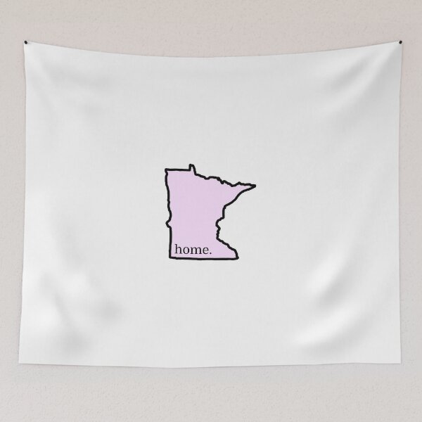 Item preview, minnesota home (pink) designed and sold by agsart.