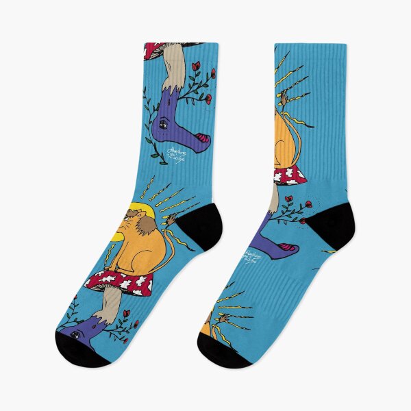 Item preview,  that grows from an illuminated foot. The sun is shining behind him and illuminates your mood with its warmth ... designed and sold by AdventuresLuise.