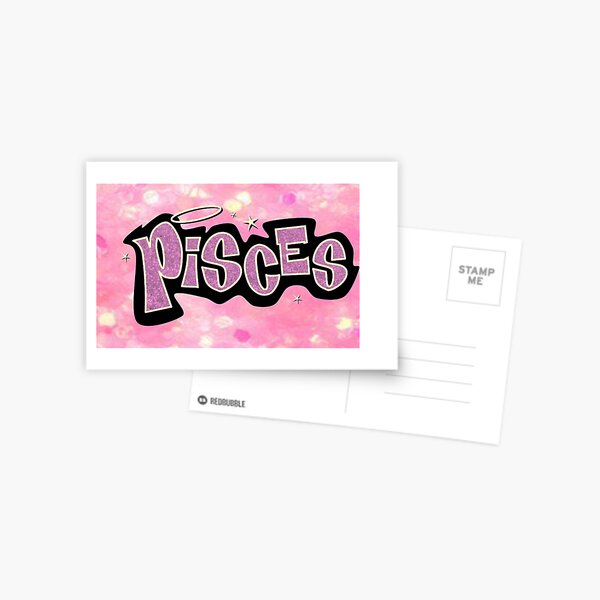 sagittarius bratz style - iconic pink glitter font logo cute y2k aesthetic  Mounted Print for Sale by sweetnsourbunny