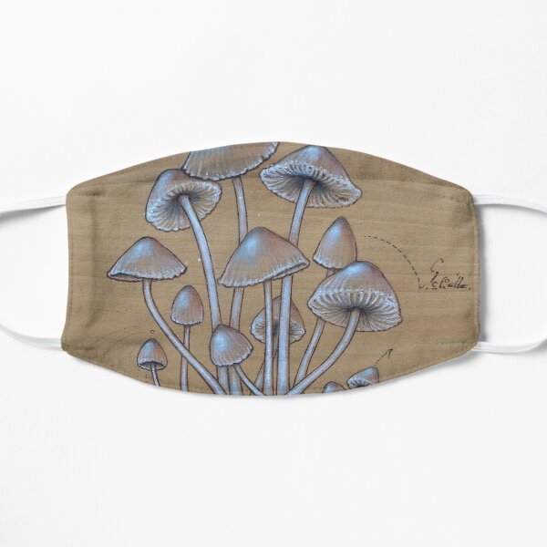 Mushroom Heart Vintage Nature by Tobe Fonseca Accessories Yoga Mat