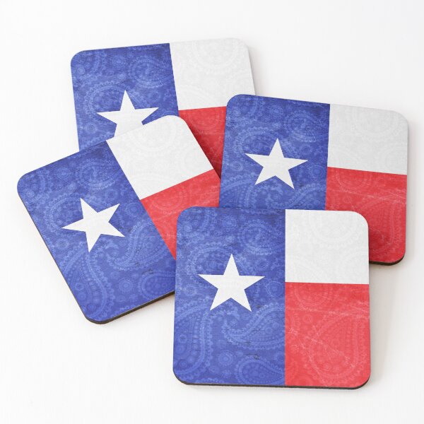 Item preview, Texas Flag Distressed Fabric designed and sold by KORAX1978.