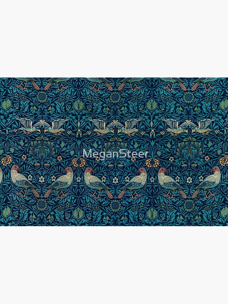 Thumbnail 4 of 4, Zipper Pouch, Bird by William Morris, 1878 designed and sold by MeganSteer.