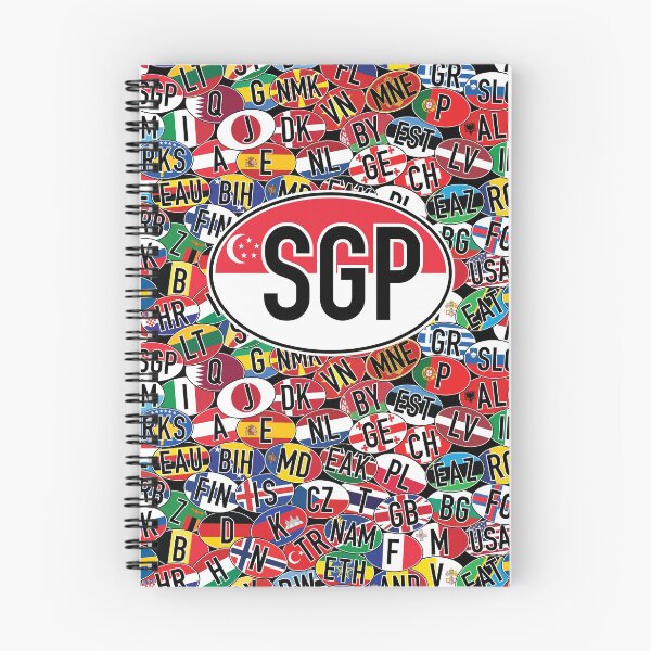Item preview, Singapore Vehicle Code Mosaic designed and sold by travelwitheric.