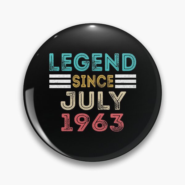 Item preview, Retro Vintage 57th Birthday Legend Since July 1963 designed and sold by meedTee.