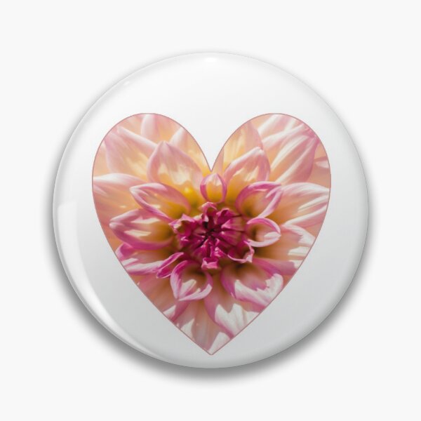 Item preview, Pink Flower in Heart Shape designed and sold by widianeworld.
