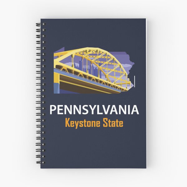 Item preview, Pennsylvania - The Keystone State - Bumper Sticker designed and sold by d1mology.