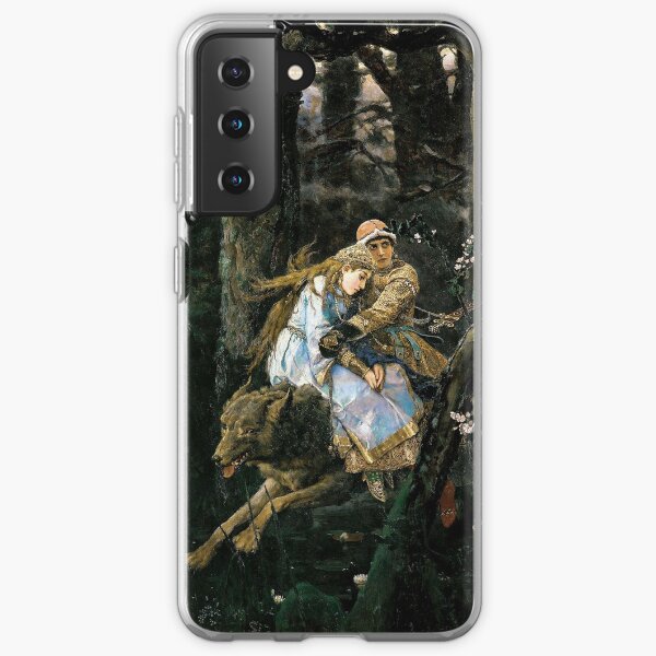 Ivan Tsarevich riding the Gray Wolf - Viktor Vasnetsov Samsung Galaxy Soft Case