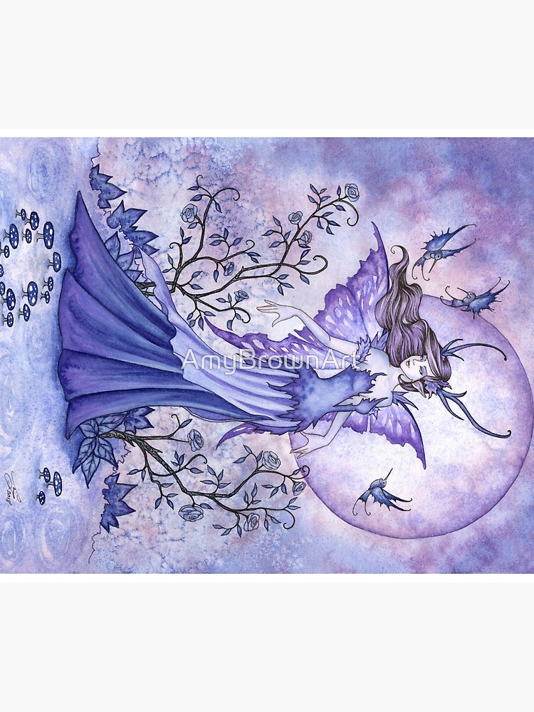 The Night Garden by AmyBrownArt