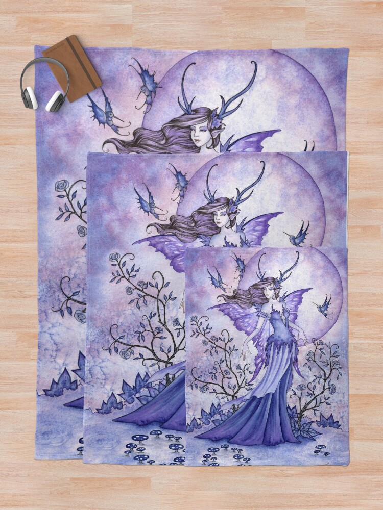 Alternate view of The Night Garden Throw Blanket