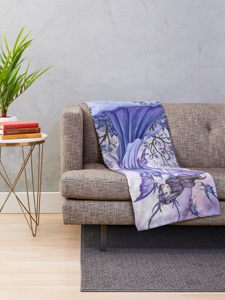 Alternate view of The Night Garden Throw Blanket