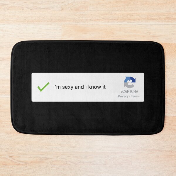 Item preview, Captcha - i'm sexy and i know it designed and sold by Lhadii.