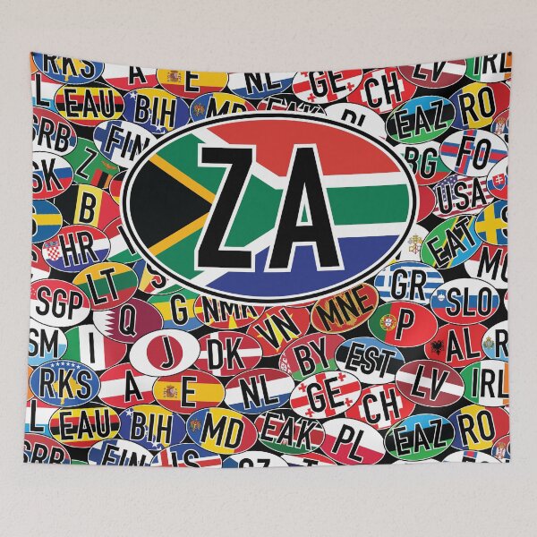 Item preview, South Africa Vehicle Code Mosaic designed and sold by travelwitheric.