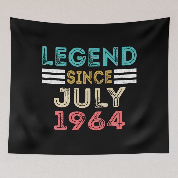 Item preview, Retro Vintage 56th Birthday Legend Since July 1964 designed and sold by meedTee.
