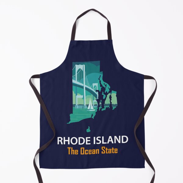 Item preview, Rhode Island - The Ocean State - Bumper Sticker designed and sold by d1mology.