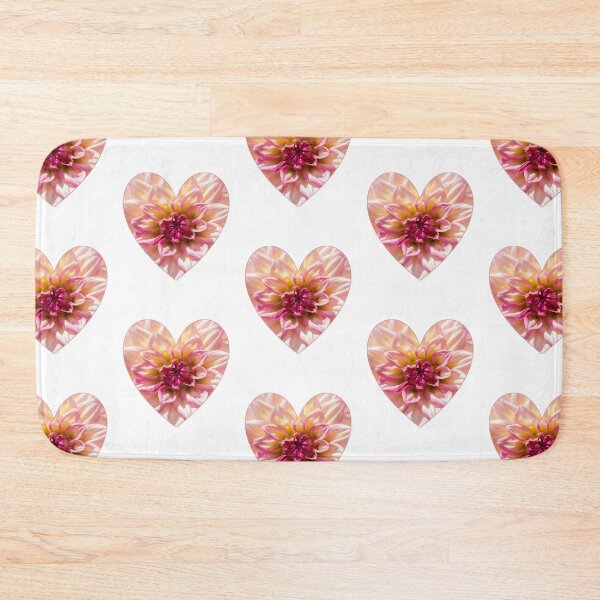 Item preview, Pink Flower in Heart Shape designed and sold by widianeworld.