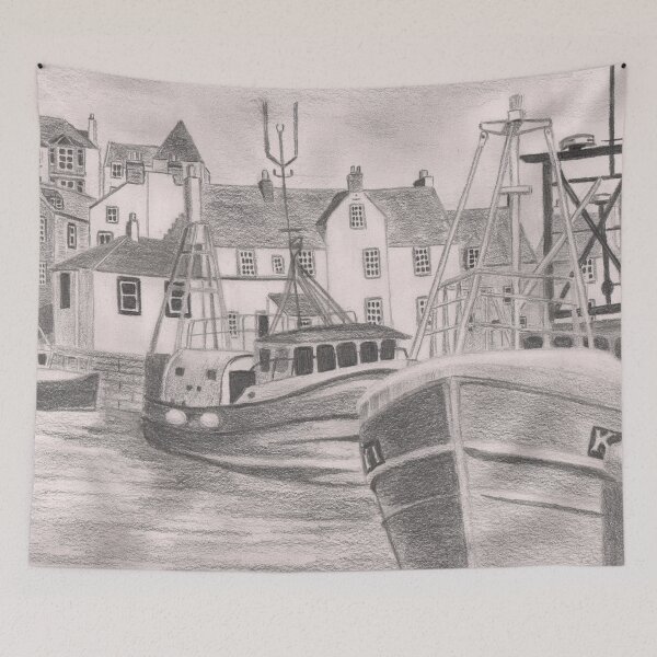 Item preview, Pittenweem, September 2018 designed and sold by Jan Palmer.