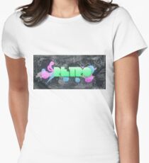retro Women's Fitted T-Shirt