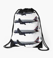 BA A320 Drawstring Bag