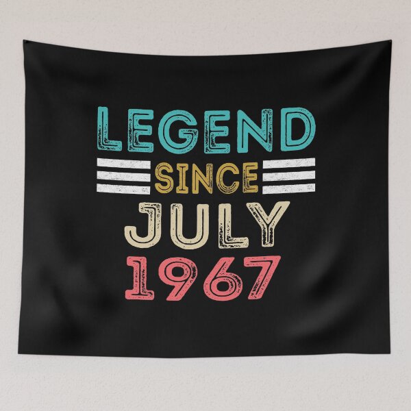 Item preview, Retro Vintage 53rd Birthday Legend Since July 1967 designed and sold by meedTee.