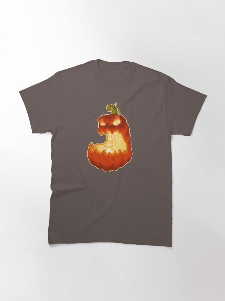 Alternate view of Jack O Lantern Halloween Pumpkin Classic T-Shirt