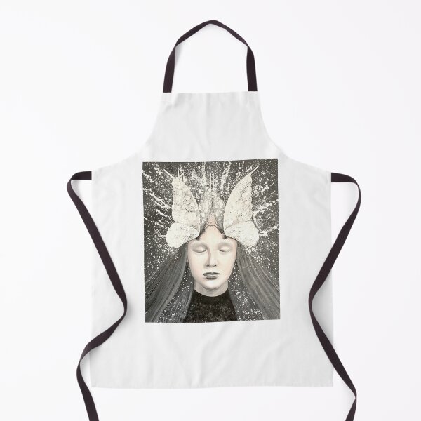 Item preview, Girl with butterflies "jomo" designed and sold by MontekkiArt.