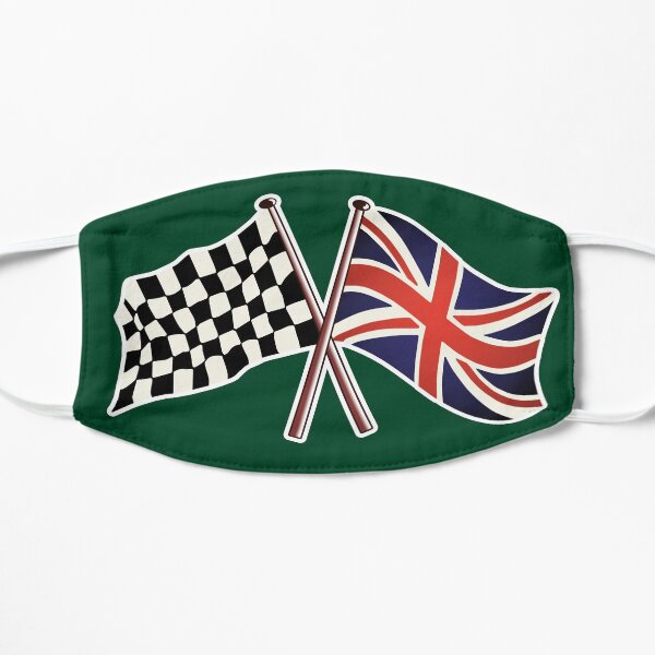 British Racing Flags Shirt, Sticker, Hoodie, Mask Flat Mask