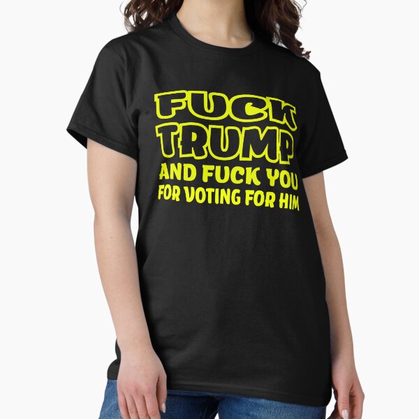Artikel-Vorschau von FICK TRUMP UND FICK DICH 2020 GELB, designt und verkauft von netcam.