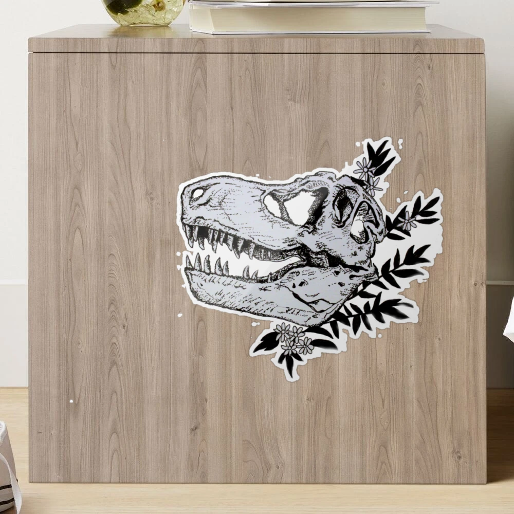 Vinil decorativo esqueleto T-Rex - TenStickers