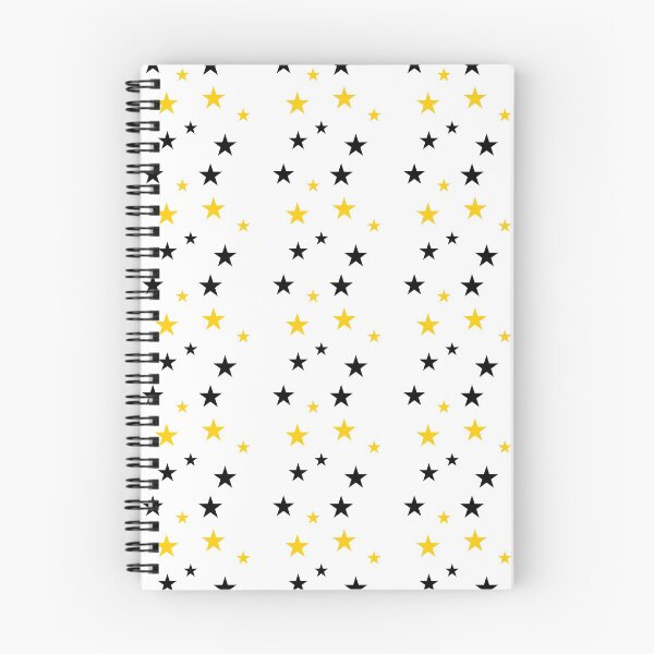 Item preview, Yellow and Black Stars designed and sold by Jenae Osborne.