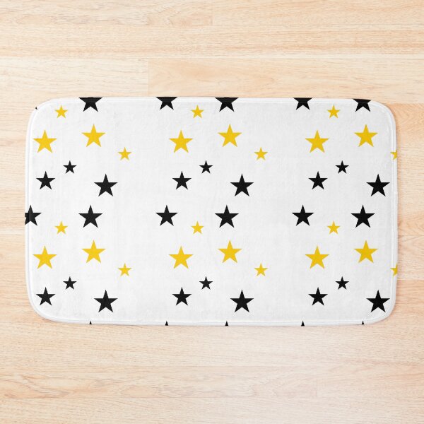 Item preview, Yellow and Black Stars designed and sold by Jenae Osborne.