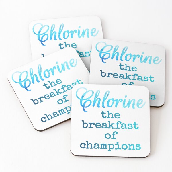 Item preview, Chlorine the breakfast of champions  designed and sold by Water Sports and Safety.