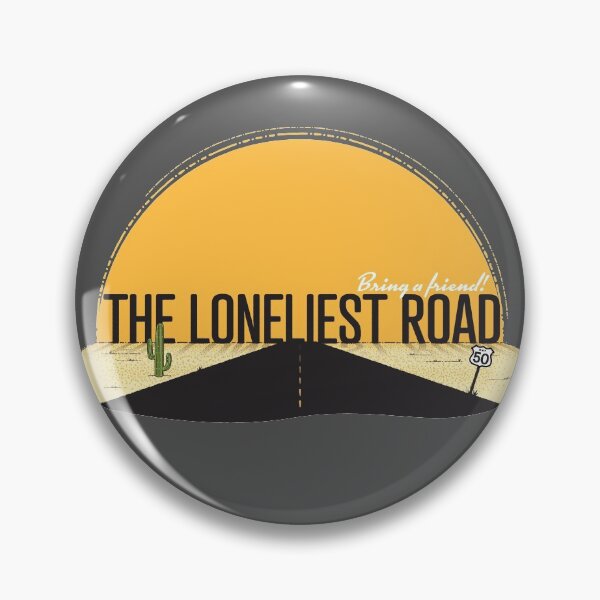 Item preview, The Loneliest Road in America designed and sold by artninja.