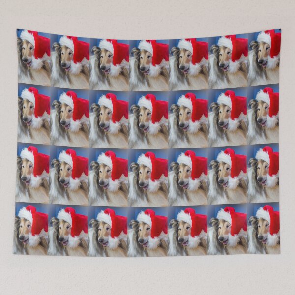 Item preview, Santa Collie 3 designed and sold by KarenWoodArt.