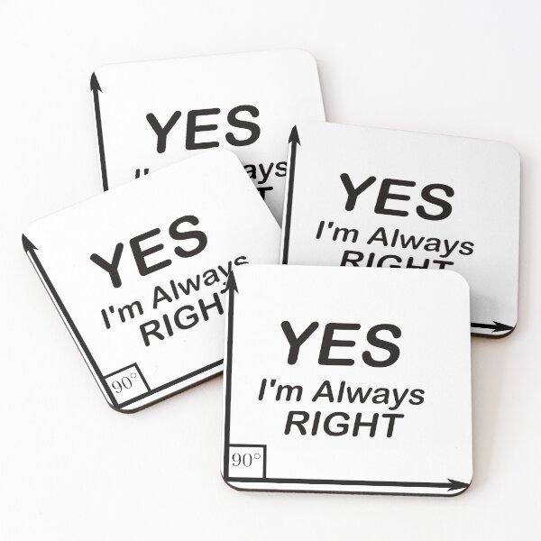 Item preview, Yes I'm Always Right waleed designed and sold by waleedmuastafa.