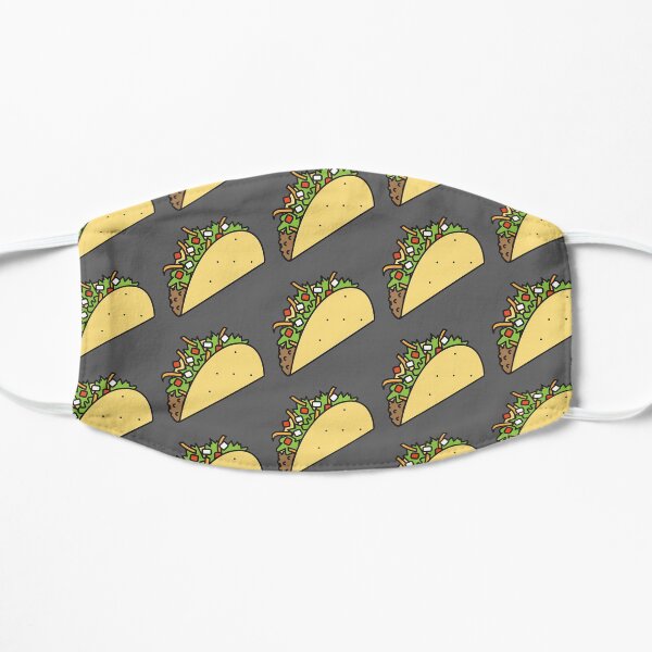 It's Taco Time Flat Mask