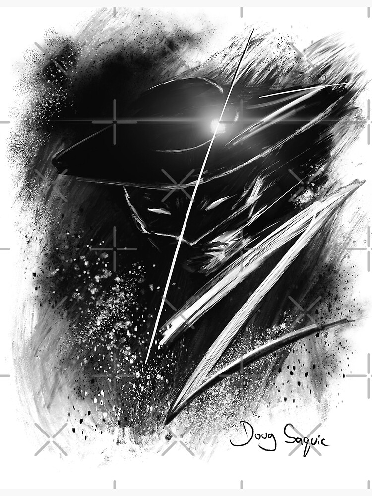 "Zorro Black and White" Poster for Sale by DougSQ Redbubble