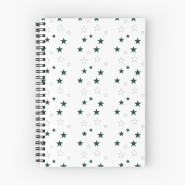 Item preview, Green and White Stars designed and sold by Jenae Osborne.