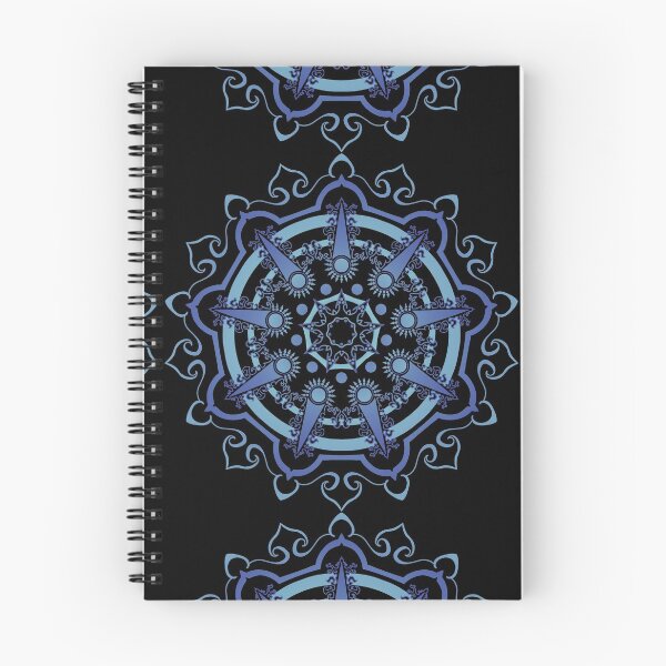 Item preview, Blue Ice Flaming Spike Mandala designed and sold by SirCrim.