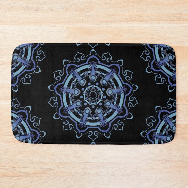 Item preview, Blue Ice Flaming Spike Mandala designed and sold by SirCrim.