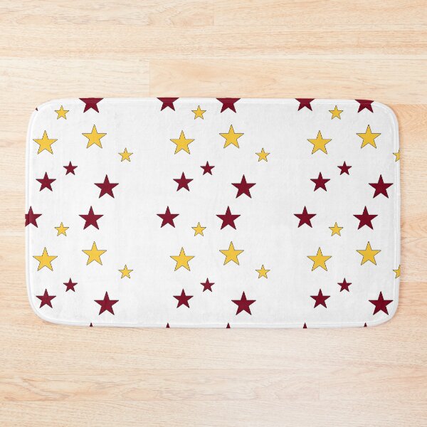 Item preview, Maroon and Yellow Stars designed and sold by Jenae Osborne.