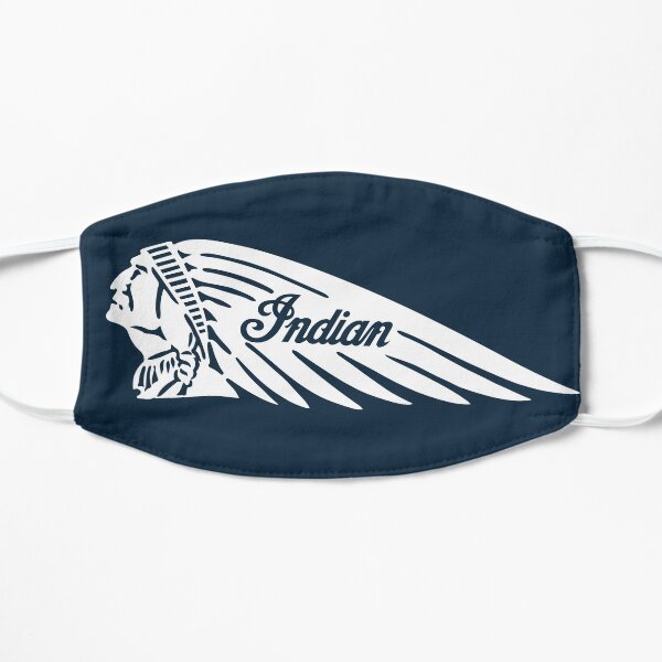 Indian Motorcycle Shirt Mascarilla plana