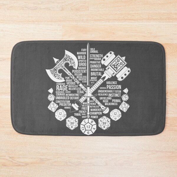 Item preview, RPG Class Series: Barbarian - White Version designed and sold by Milmino.