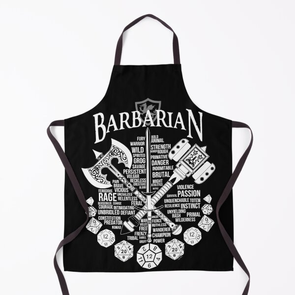 Item preview, RPG Class Series: Barbarian - White Version designed and sold by Milmino.