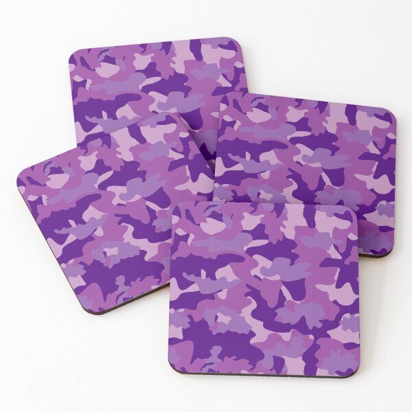 Item preview, Camouflage Army Military Purple Mauve Pattern Women designed and sold by emma60.