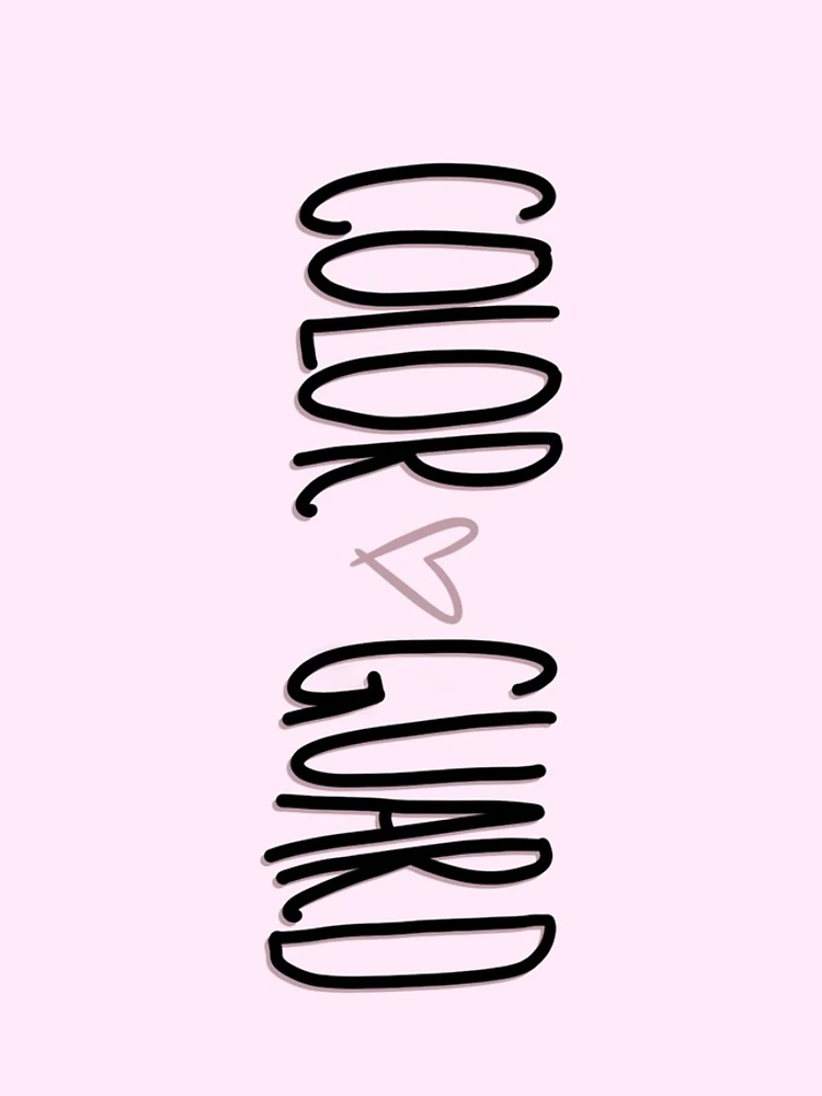 Thumbnail 5 of 5, iPhone Case, Color Guard Heart designed and sold by Brooke Noble.