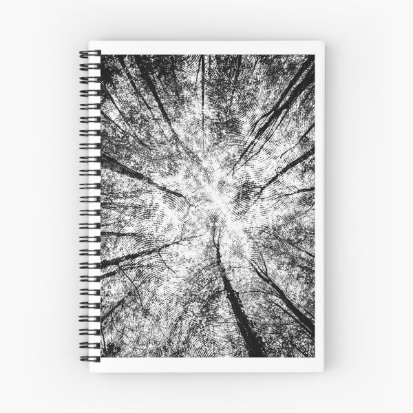 Item preview,  Worm's Eye-view of a forest (semi-tone) designed and sold by newtree.