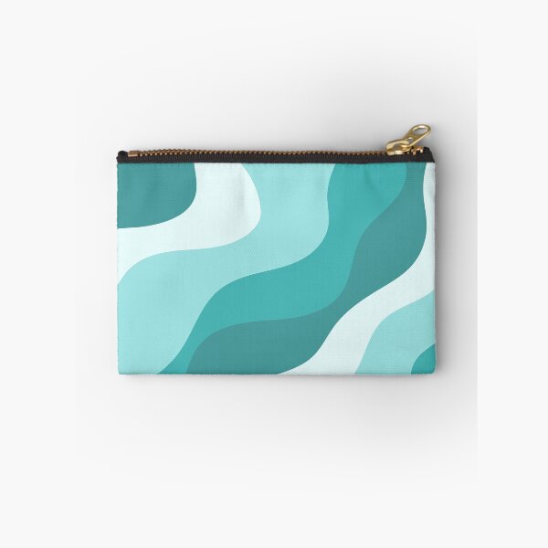 Item preview, Teal Pastel Wave Pattern designed and sold by crani.