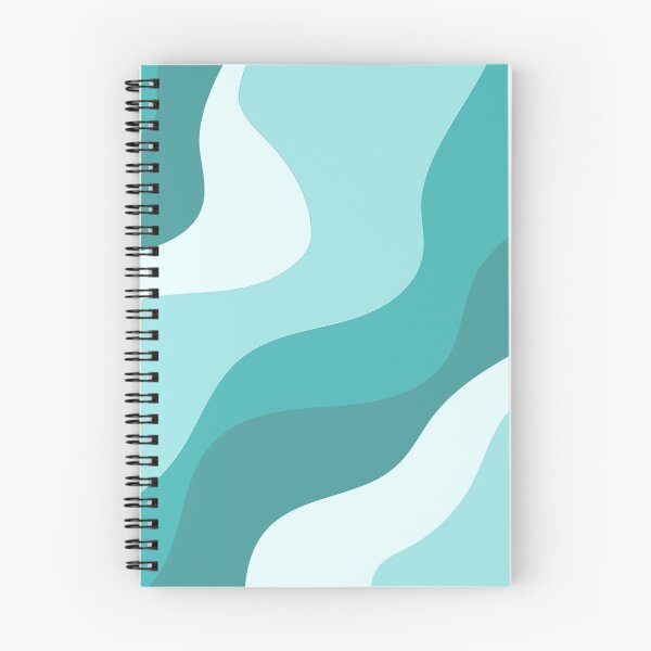 Item preview, Teal Pastel Wave Pattern designed and sold by crani.